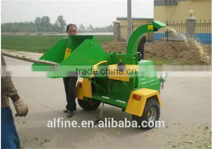Factory directly sale high efficiency diesel wood chipper shredder