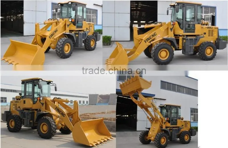 On demand Asia China famous Brand Loader Yineng YN 926 loader Luneng machinery LN YN iso 9001 APPROVED