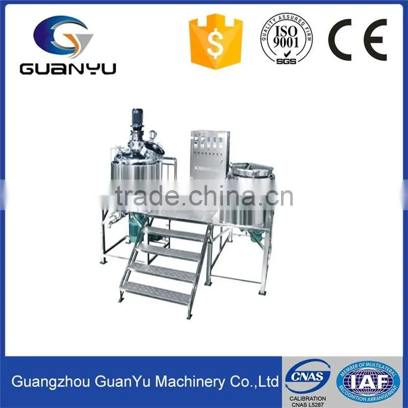 2017 hot sales CE Certificated 200L stainless steel liquid mixing homogenizer tank for ketchup and tomato sauce emulsifying