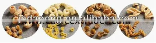 screw/shell/bugles crispy food making machines