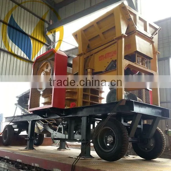 80TPH High Quality mobile crushing plant, Yigong Hot Selling