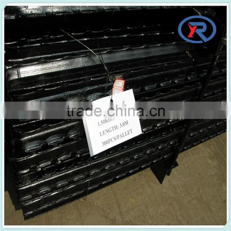 metal y shaped fence post