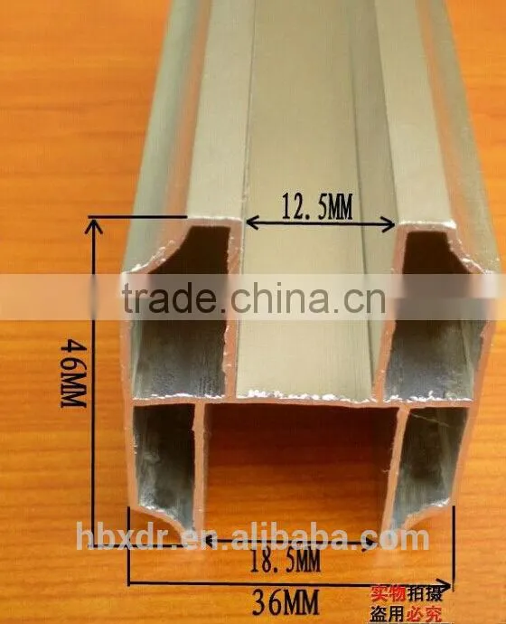 custom & standard 6063 t5/t6 aluminum u channel profile manufacturer with iso certificate