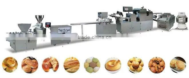 Various tastes/colours cheese bread baking/making machine