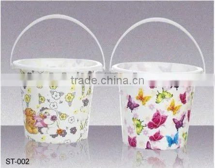cheap round plastic water buckets