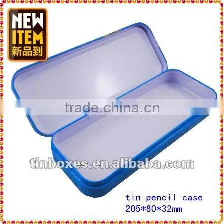 pro-environment double-deck tin pencil box.pencil tin box,pencil box