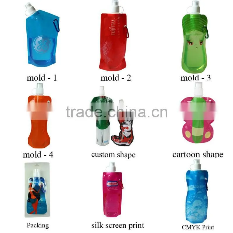 Promotional anti bottle with Carabiner Hook
