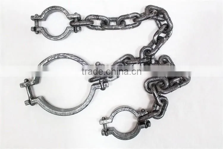 halloween Giant Toy Prisoner shackles fetter chain