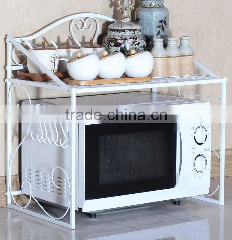 Microwave oven rack