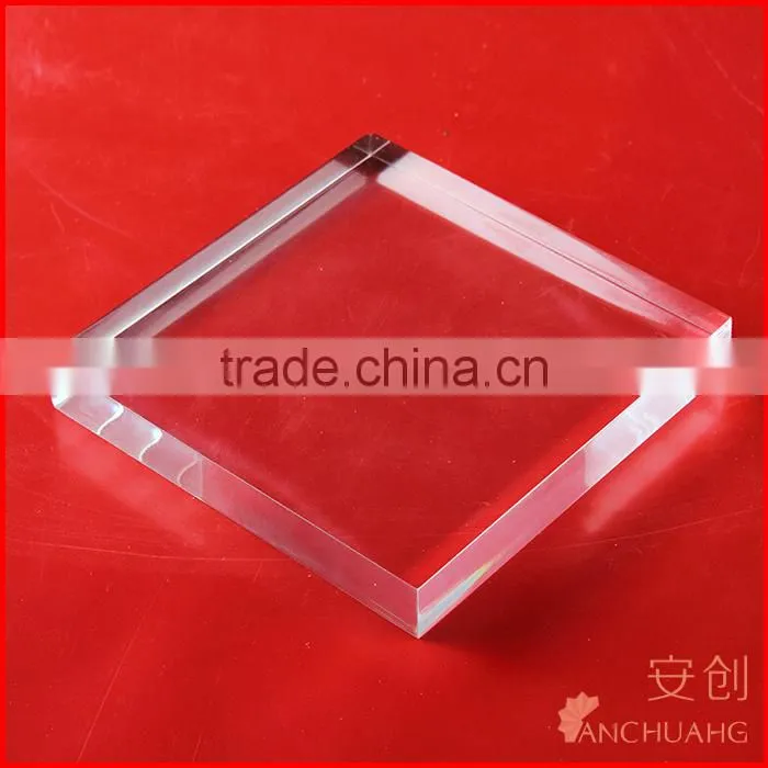 acrylic transparent block