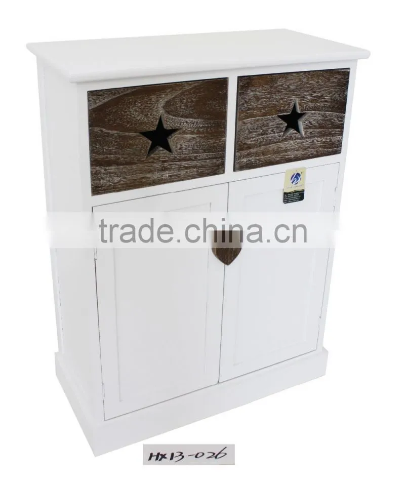 oriental furniture vintage antique Chinese distressed cabinet