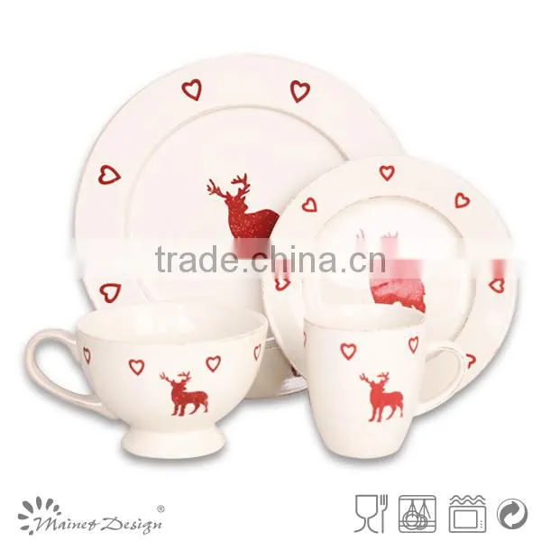 16 pcs Christmas gifts for the hotel and catering cutlery sets for