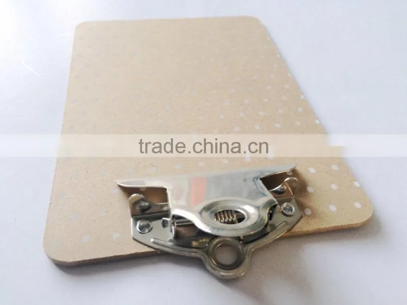 Mini printing butterfly clipboard for school and office use
