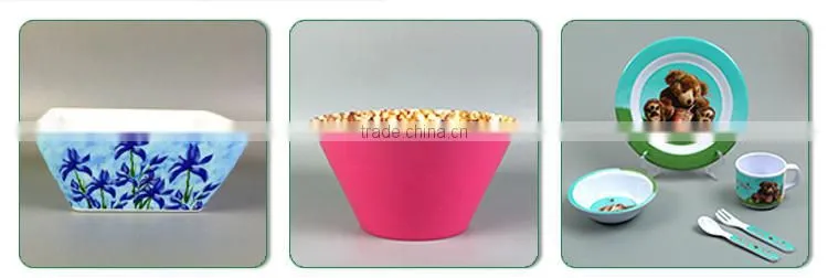 Factory Wholesale Restaurant and Hotel use Melamine compact vibrator plate