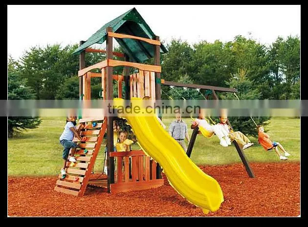 Eco-friendly non-toxic wooden pirate ship playground LT-2071A