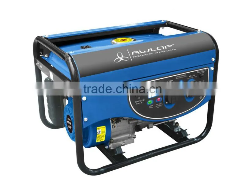High Performance 6.5HP 2.5KW Gasoline Diesel Generator Magnetic Generator GG2500S