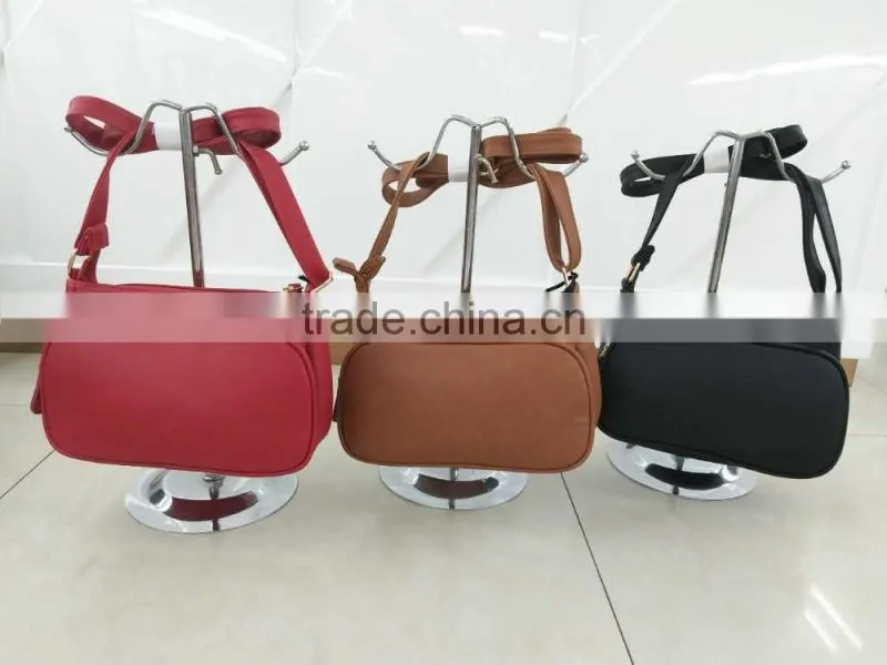 New arrival crazy sale Wholesale PU leather fashion lady hand bag, fashion hand bag, 3 in 1 hand bag
