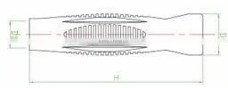 Plastic Grip--Customized plastic injection part
