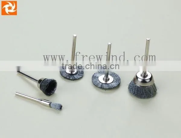 precision miniature wire cup brusehes