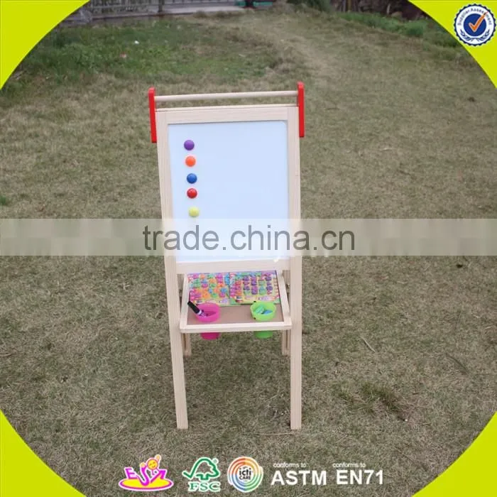 Wholesale best wooden children painting board hot sale children painting board teaching aid children painting boardW12B020