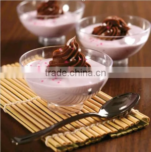 custom Tiny Plastic Bowls party dessert cocktail round clear holder wedding