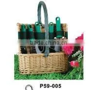 3pcs manual garden tools including trowel fork and transplanter