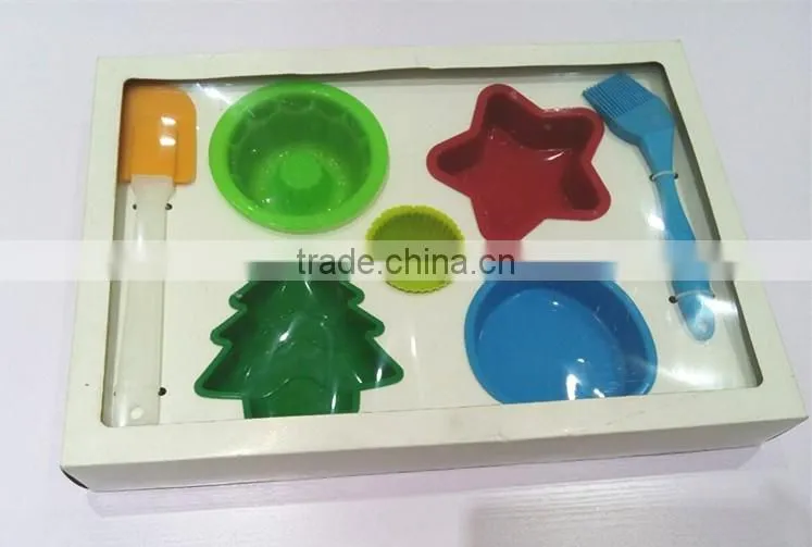 Kitchenware Stainless Steel Kitchen Utensils 6 Pieces nylon Cooking Utensils