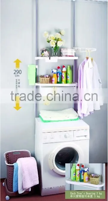 multi layers washer supporting shelf