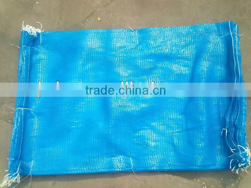 Mesh potatoes bags high quality, tubular leno mesh bags