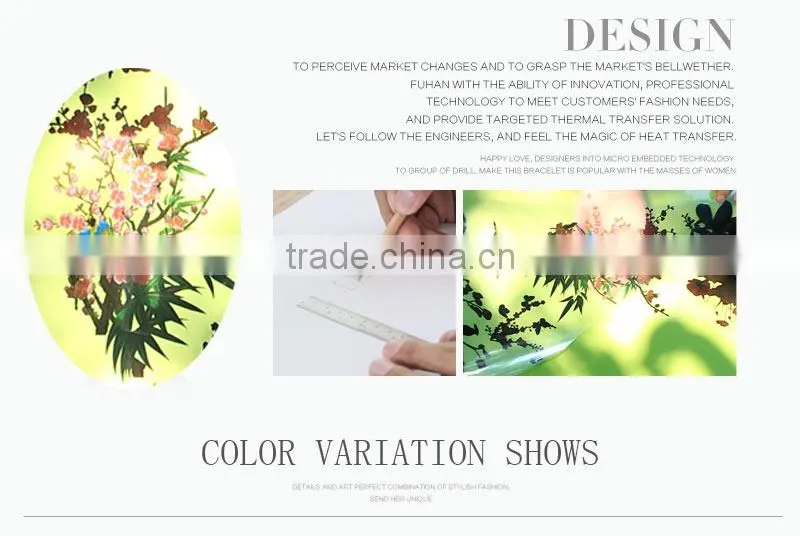 New Temperature Inductive Heat Transfer Sticker for Clothing