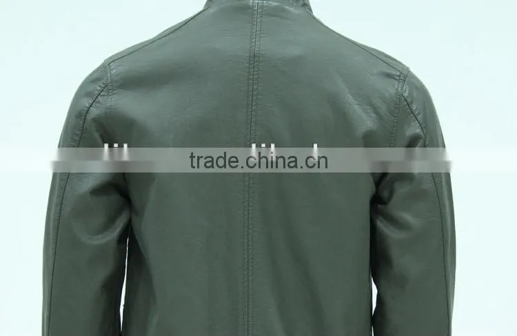ALIKE motorcycle leather jacket men leather jackets for men