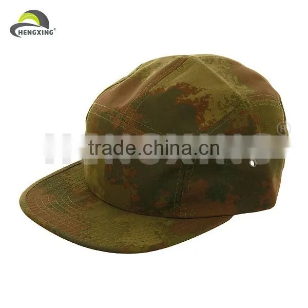 Print Plain Five Panel Cap/Blank 5 Panel Cap And Hat With Leopard Print