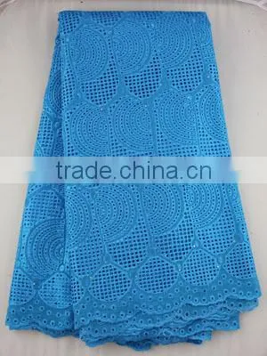 eyelet big heavy african cotton lace embroidery lace SL0303