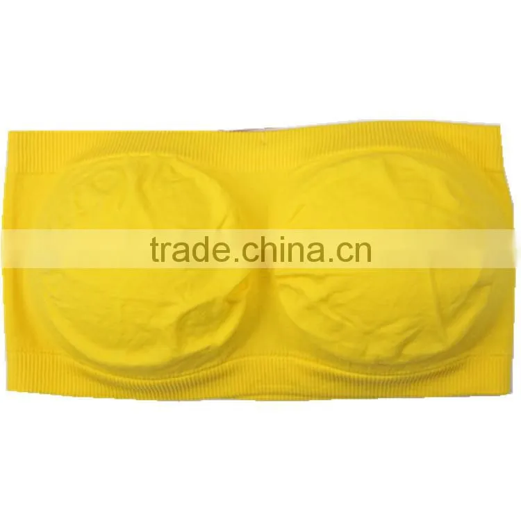 girl sexy tube bra padded tube top strapless bra for women underwear