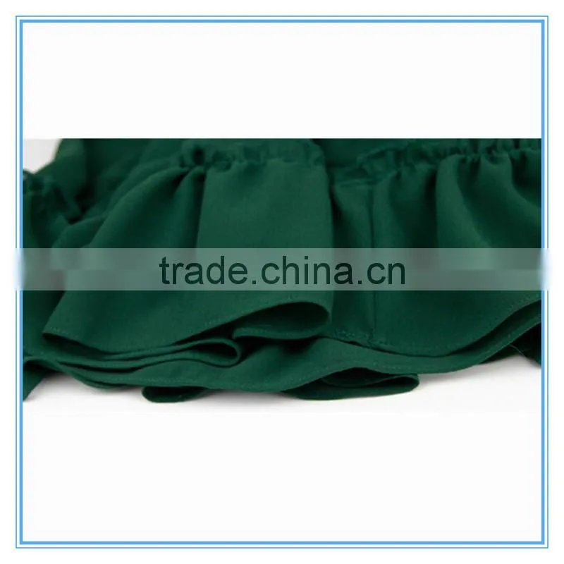 Women Chiffon New Style Empire Waist Green Maxi Dress Long One Piece Dresses