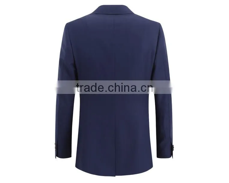 High Quality Custom Men'S Brand Business Suit Mannequin Wool 2 Button For Men
