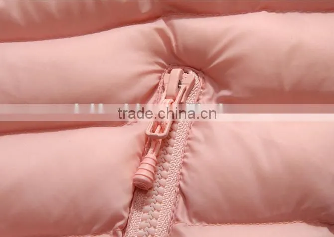 children and baby winter clothes/custom quality kids winter blank varsity duck or goose down feather jackets/kids snow jackets