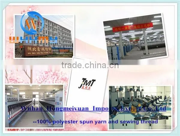 40/2 direct manufacturer 100 polyester sewing thread