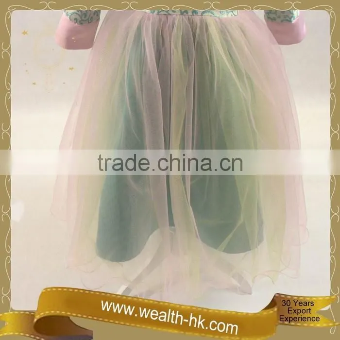 Chinese Dolls Style Girls Fancy Party dress