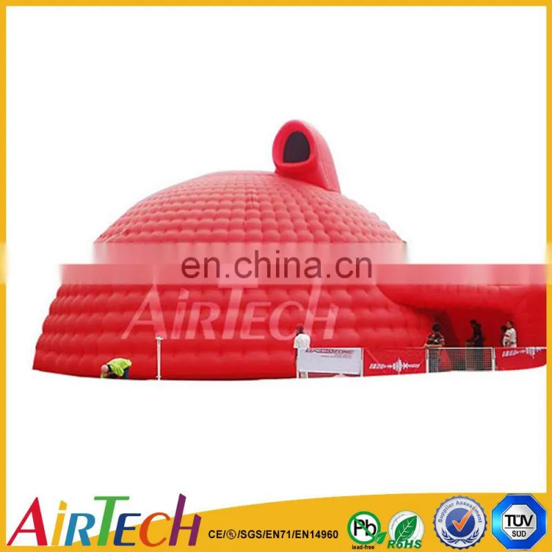 Red new design party dome tent for event,inflated easily