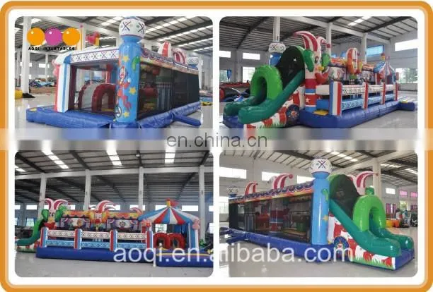 custom inflatable manufacturer Multi play indoor inflatable bouncers for kids