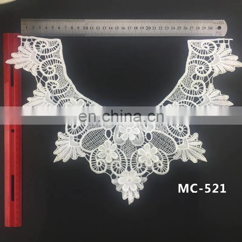Embroidery Chemical Flower Neck Lace Collar