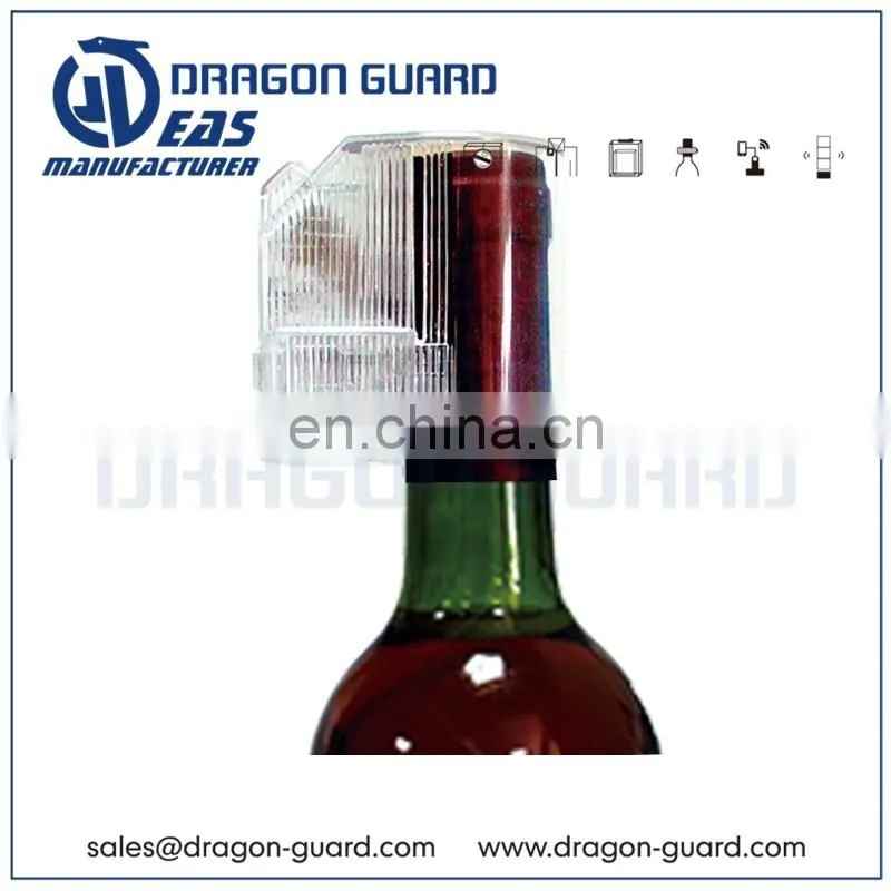 DRAGON GUARD Bottle tag with metal cable wine guard whisky guard bottle tag for supermarkets