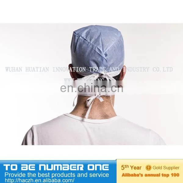 Disposable mouth covers / face masks (3-ply, non-woven) and non woven doctor cap