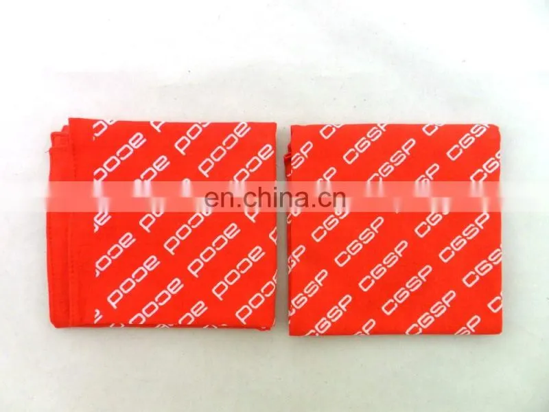 custom high quality promotional cotton red printing bandana
