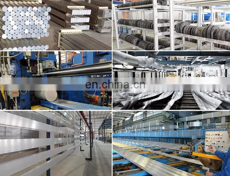 Shining polished anodizing color champagne aluminium profile