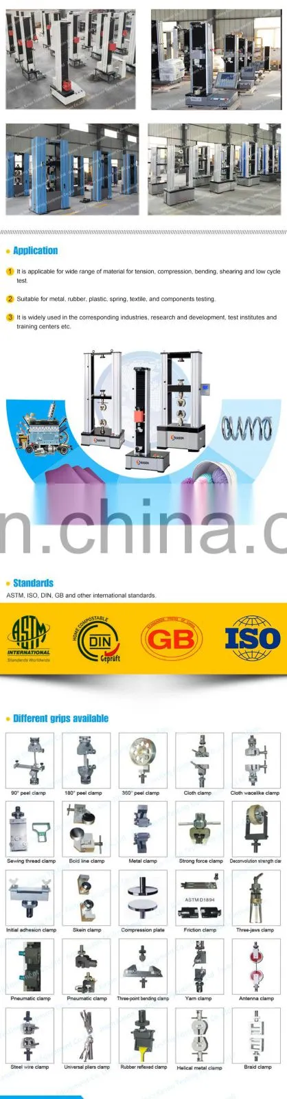 WDS-100 100kN Digital Display Electronic Universal Tensile Testing Machine Price