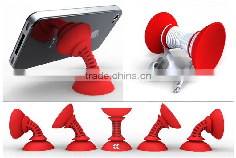 Attractive 180 Degree Rotating Dual Head Silicone Holder Function Sucker Cable Winder