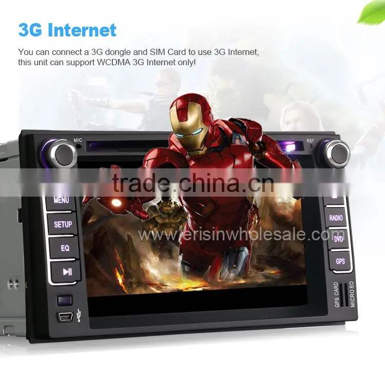 Erisin ES7677M 6.2" Touch Screen Car Radio DVD GPS Player