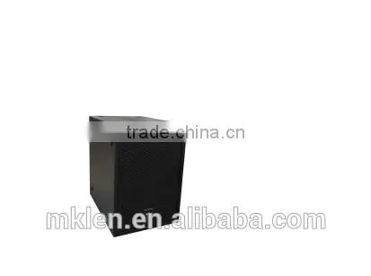 Speaker combination of 12 SUB and 12x 2.5''full-range column loudspeaker